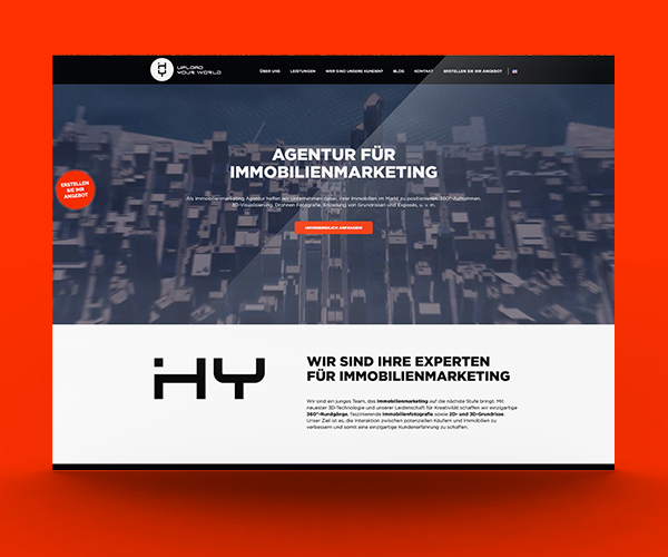 Website von Hyfinit