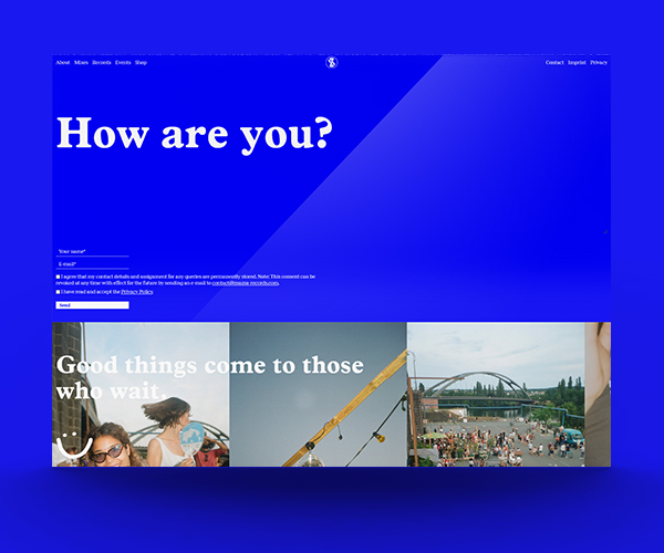 Website von Zsazsa Records