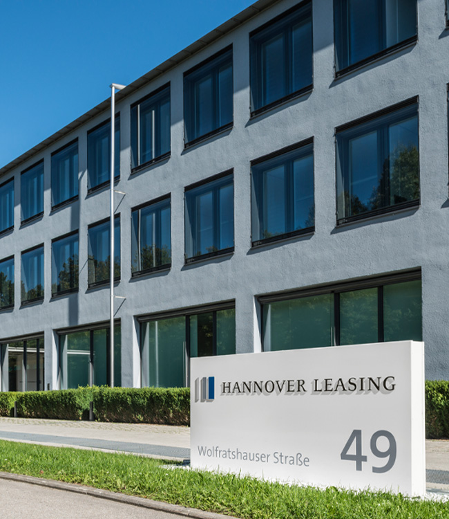Bild von dem Hannoverleasing Gebäude außen